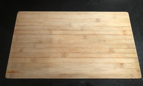 mold from wooden cutting board