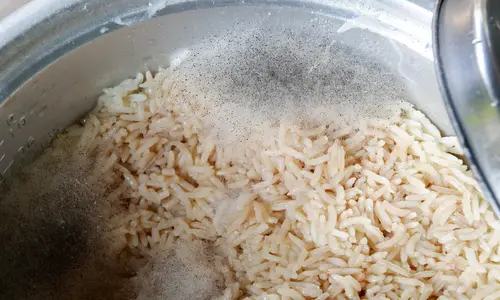 moldy rice