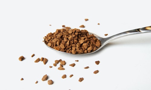 mold in instant coffee granules 
